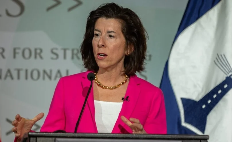 雷蒙多又谈中美芯片竞争